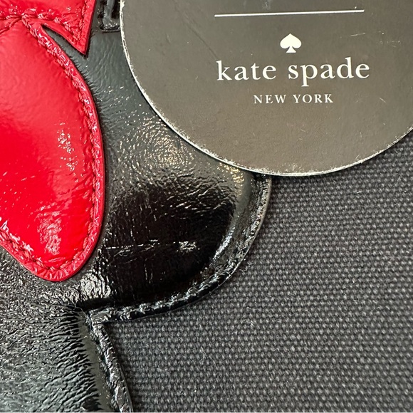 Kate Spade Minnie Mouse Red Bow Francis Canvas Tote Purse - Picture 4 of 13